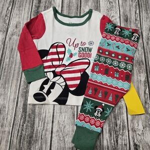 Disney Baby minnie mouse winter 2 piece pajamas